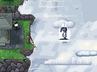 Flying on a sword